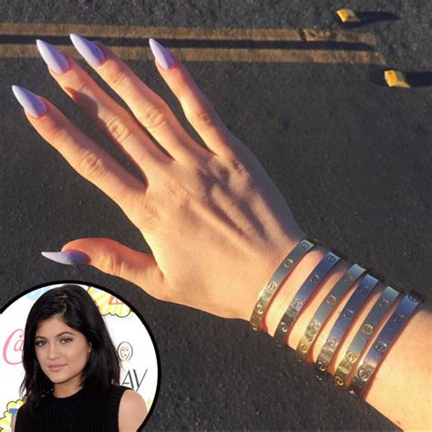 kylie jenner bracelet cartier|cartier love bracelet images.